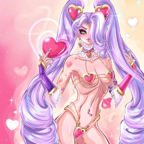 Heartseeker Jinx Waiting for your romantic partner (Jamilsc) by Allan_Breno