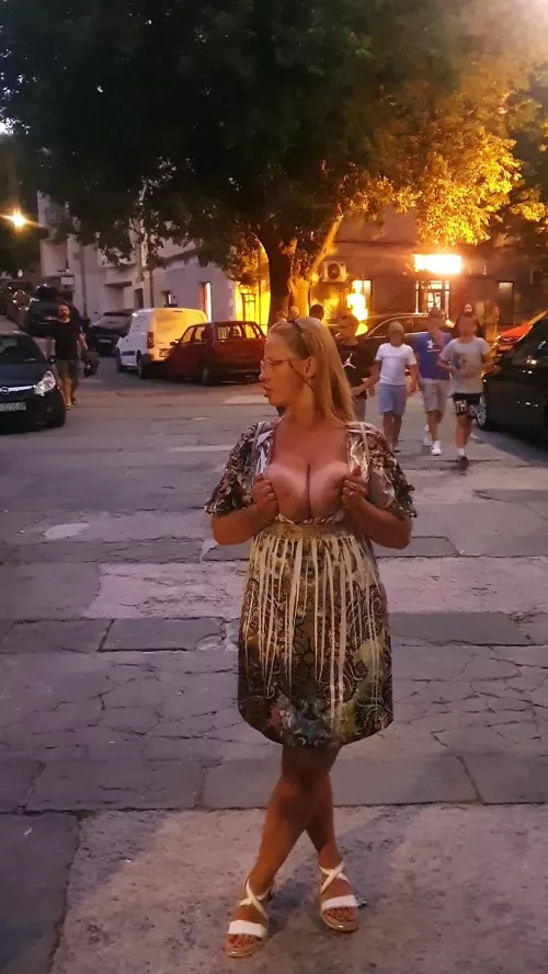 In the evening in the Mediterranean town, my tanlines were best visible. by CukierkowaZgrywuska