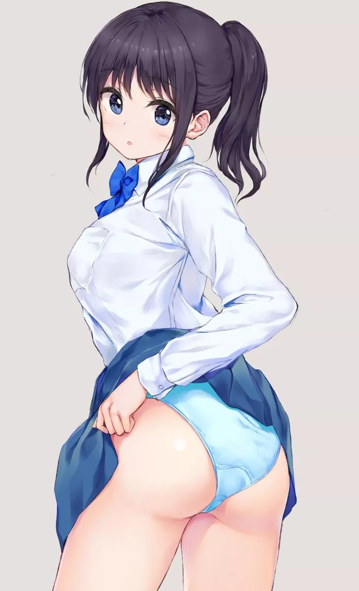Lifting Her Skirt [Original] posted by A_MASSIVE_PERVERT
