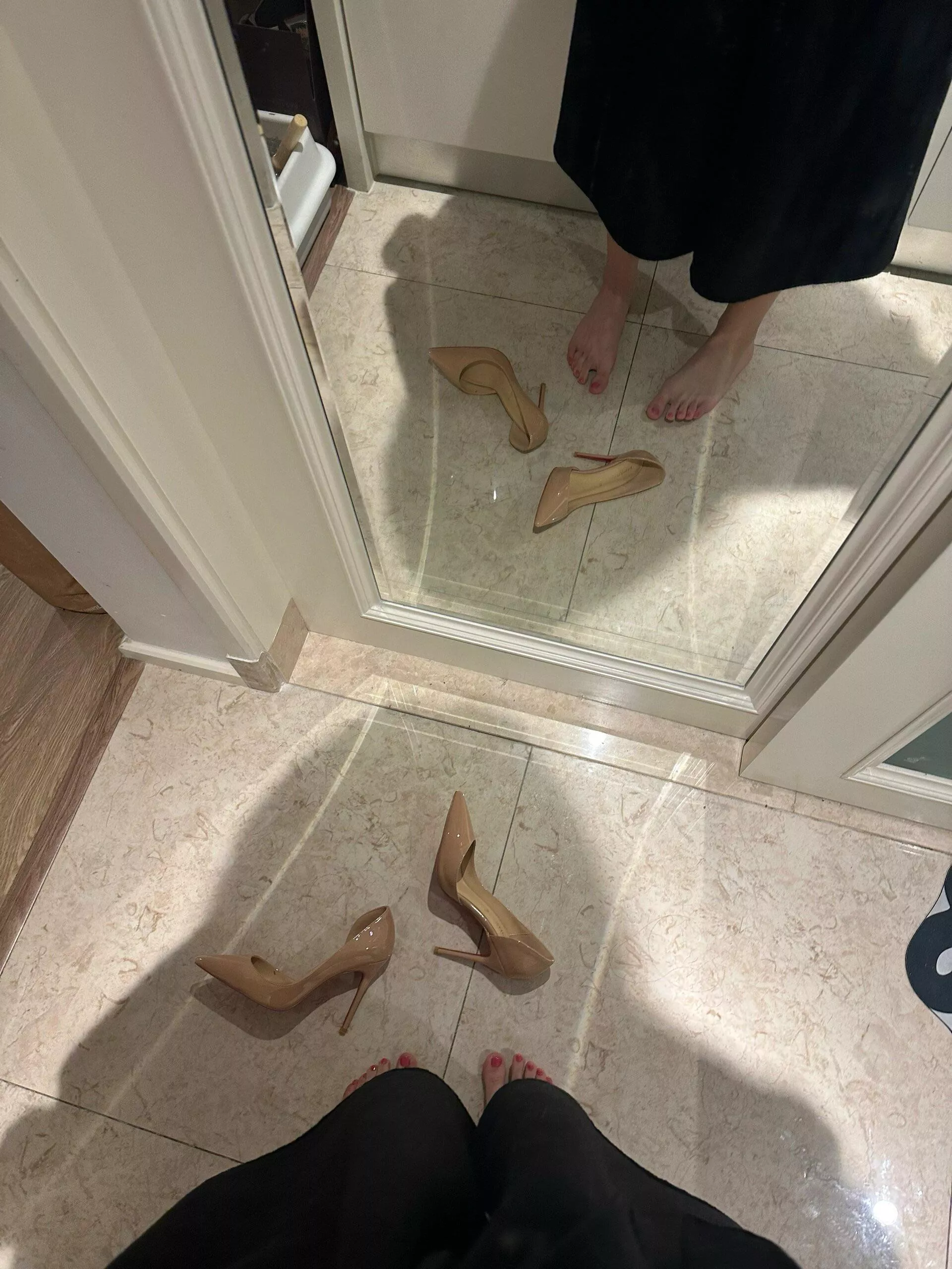 Like stealing mom's high heels. posted by CompetentMachinery