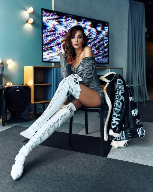 my new fancy boots by Match_Medium257