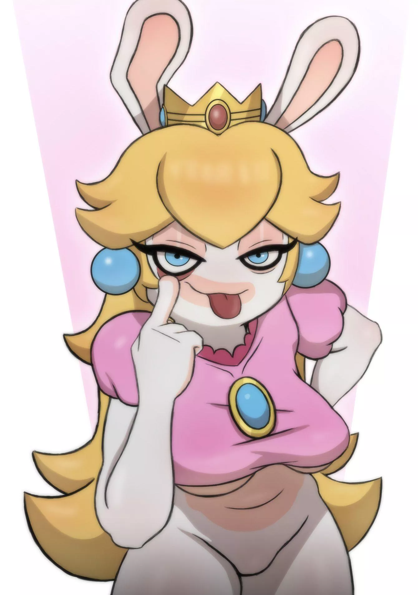 Rabbid Peach (Rafaknight-RK) posted by netap