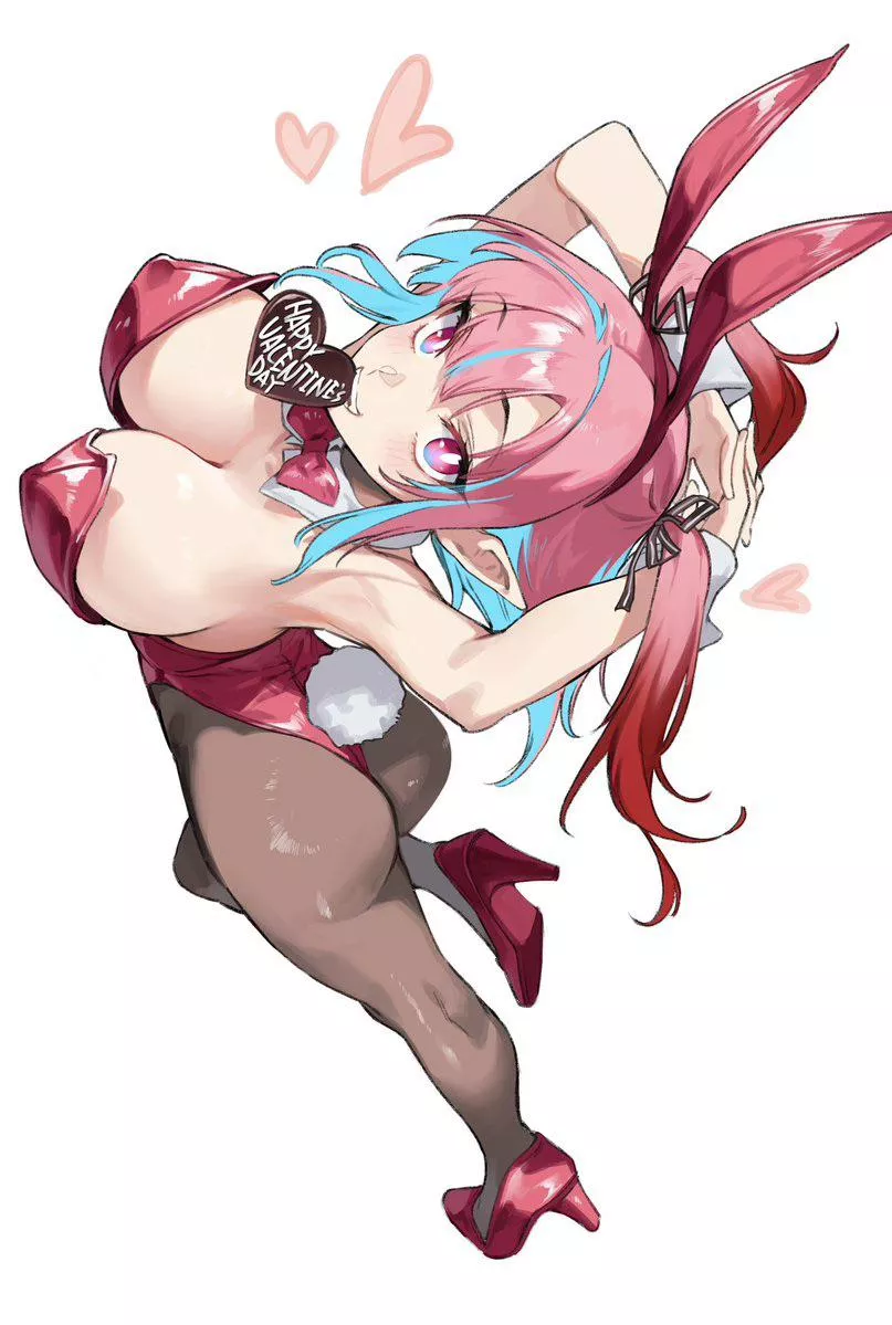 Valentine's Bunny posted by Saekoa