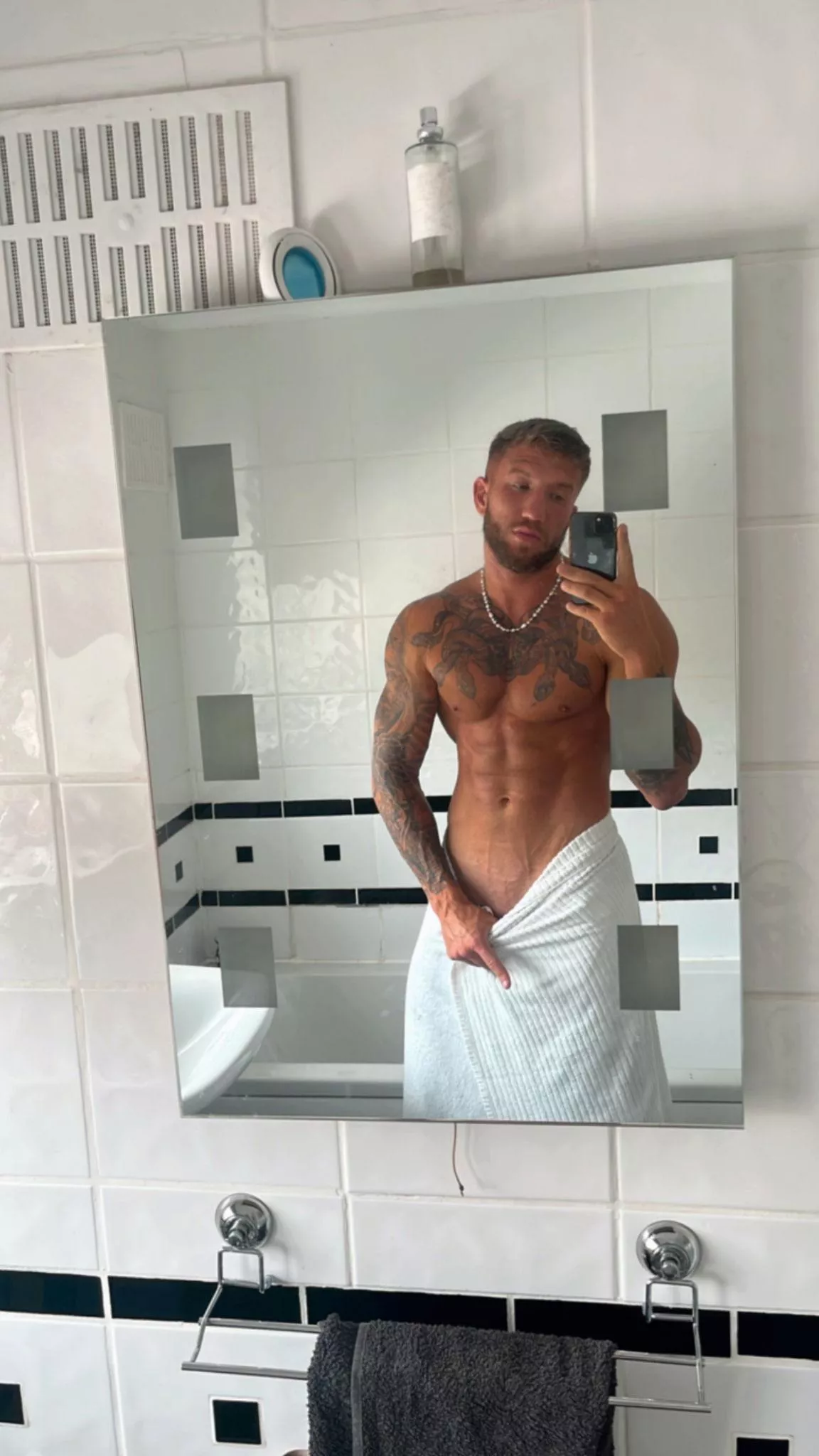 Who will volunteer to take this towel off my body? posted by onlybigj