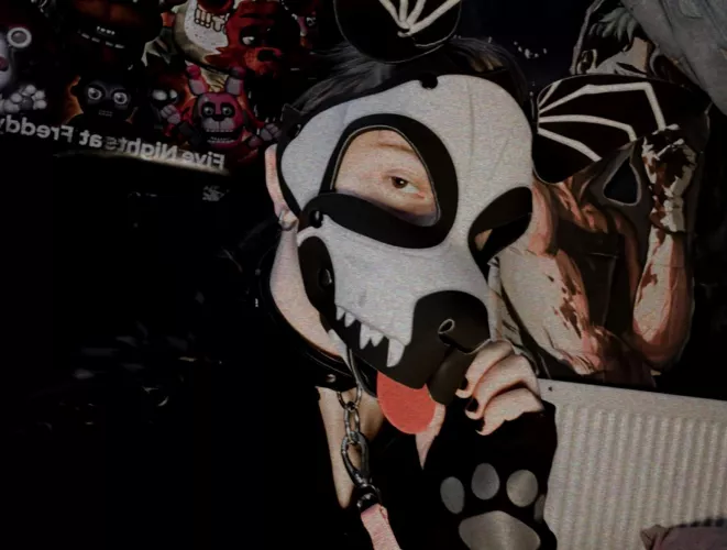 Woof woof~🩷 by bloodysugar_vampire