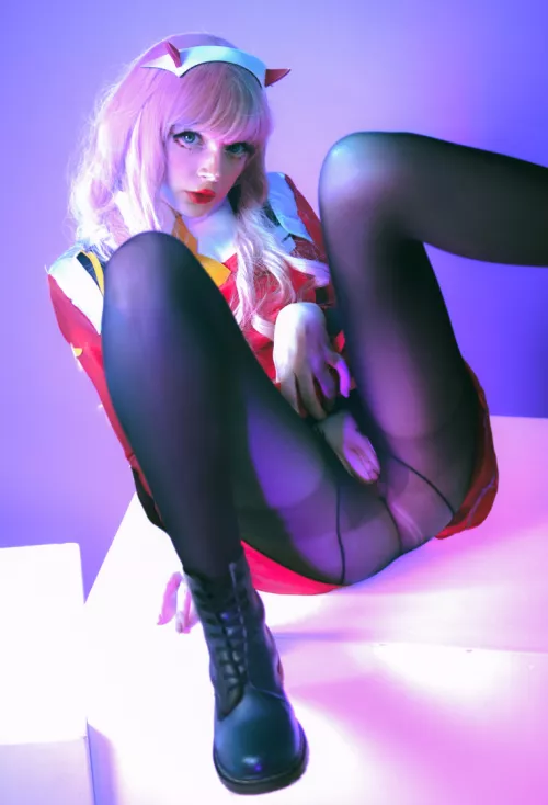 Zero Two from Darling in the franxx by Ave Ria by MereOasis