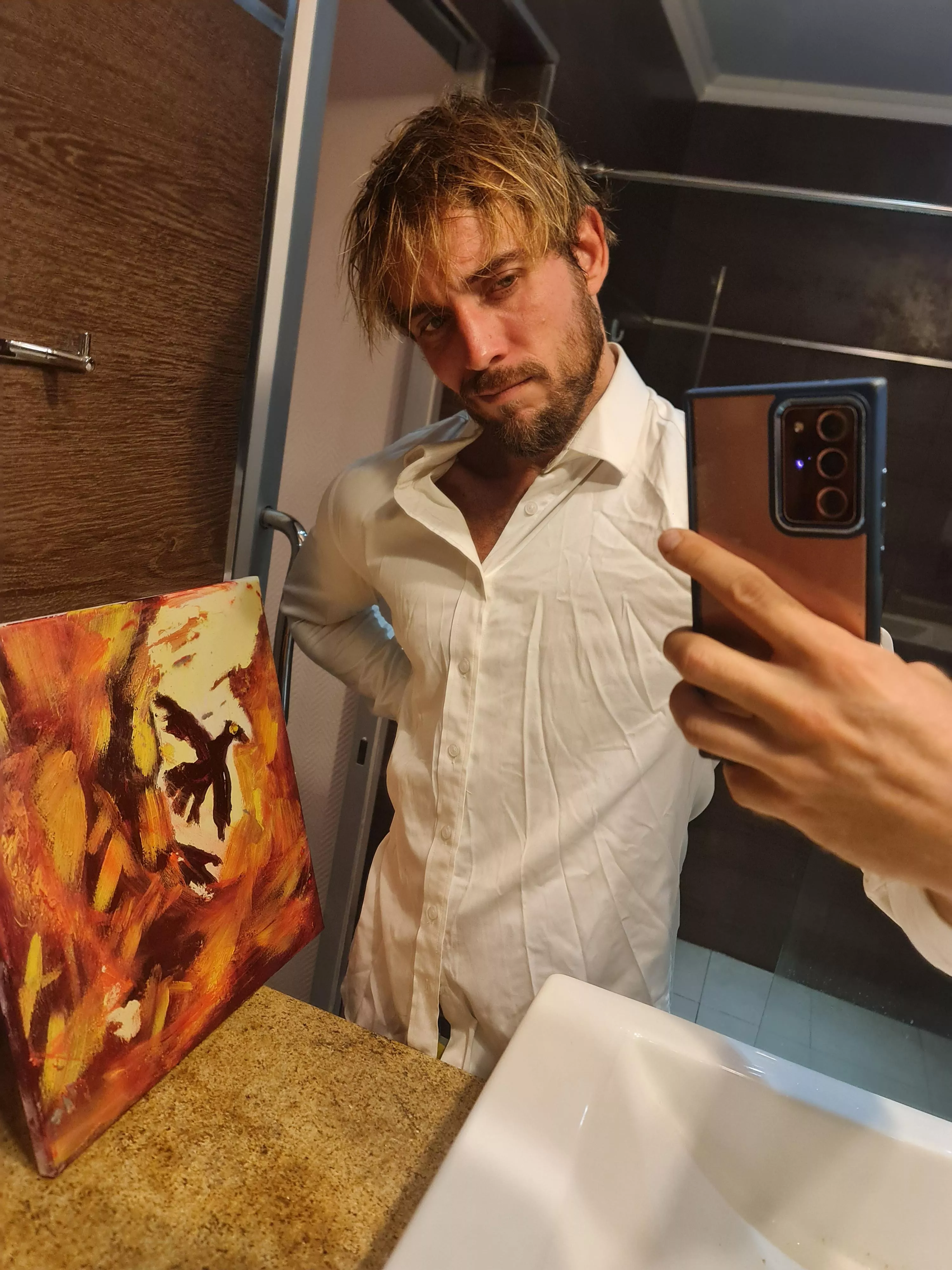 [33] Start at my neck and work your way down to the good stuff posted by Woodpecker9212