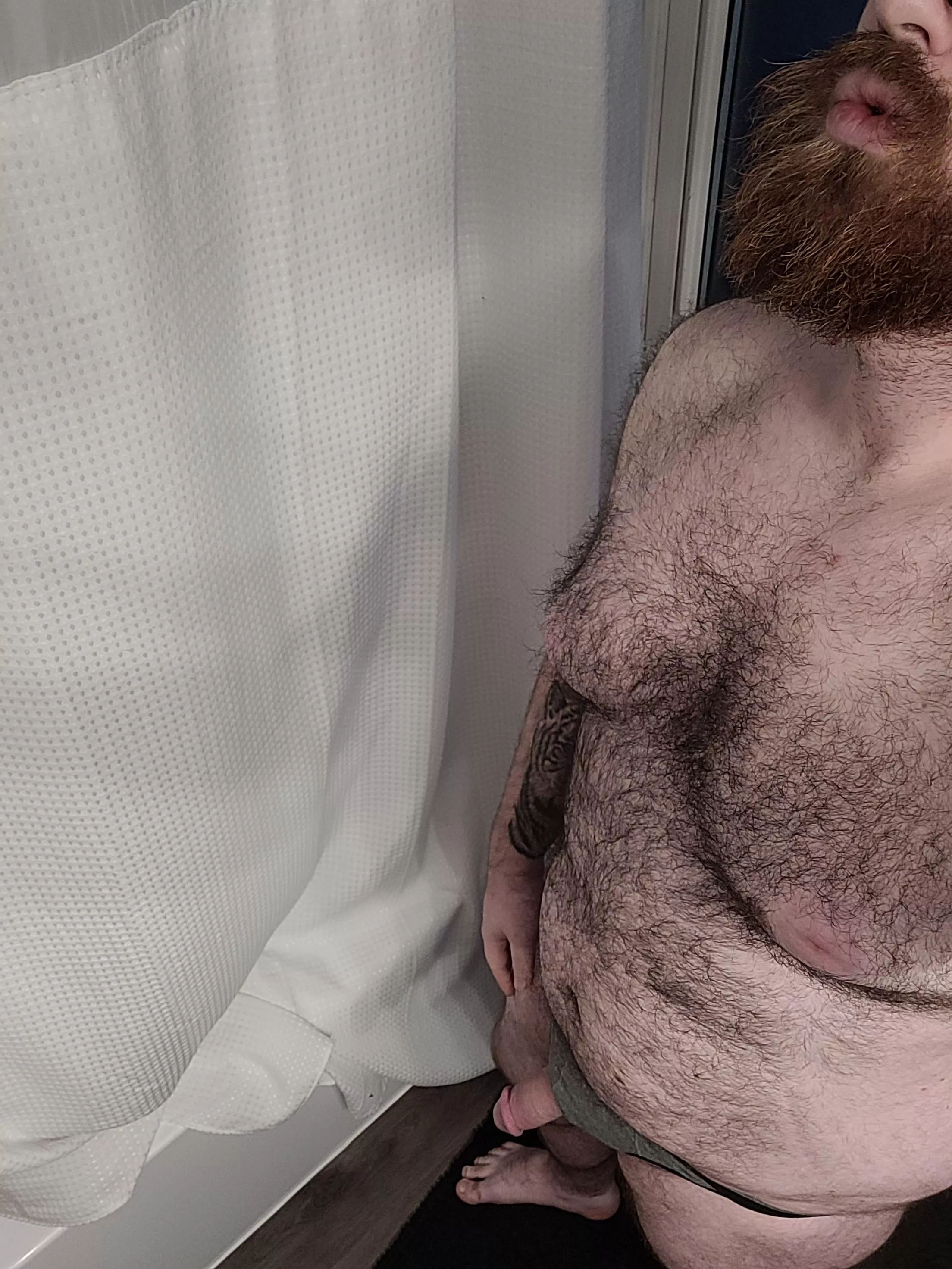 Before my birthday shower 😘 posted by Tangelo_Aromatic