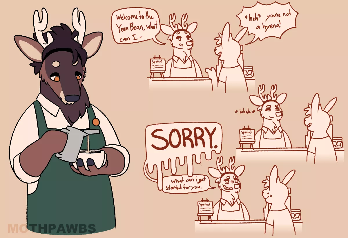 created this new guy named cameron today! (art by me) posted by Far-Polaris