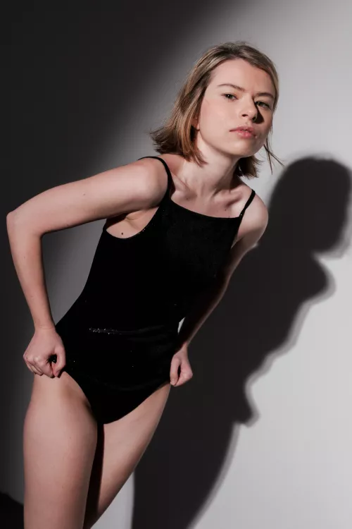 Hope you like my bodysuit. I hide it under my warm hoodie [F] by secretgarden25