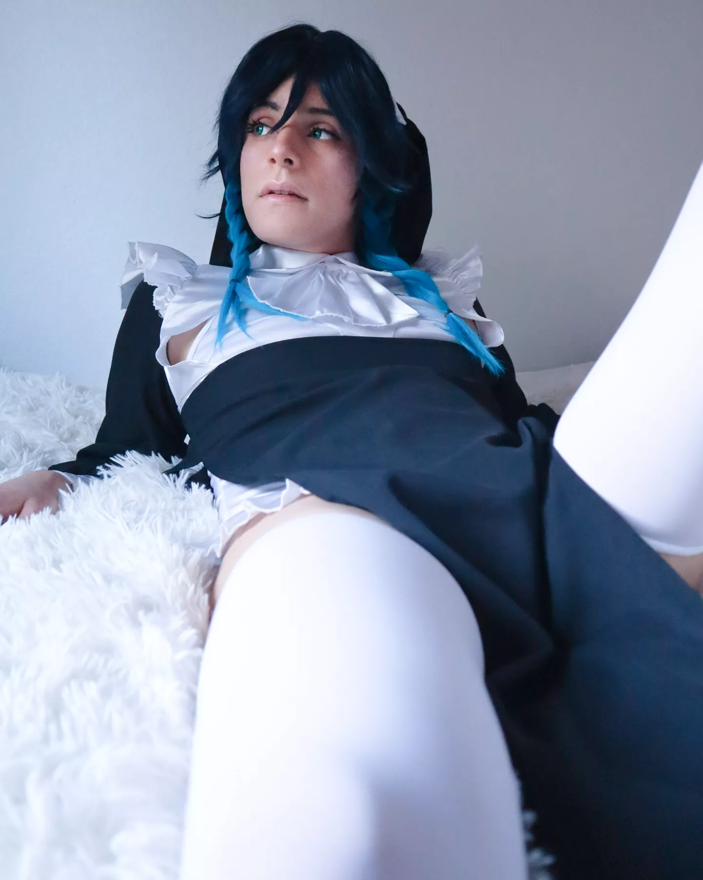 Hope you're doing okay today 💙 posted by PixelSama_cos