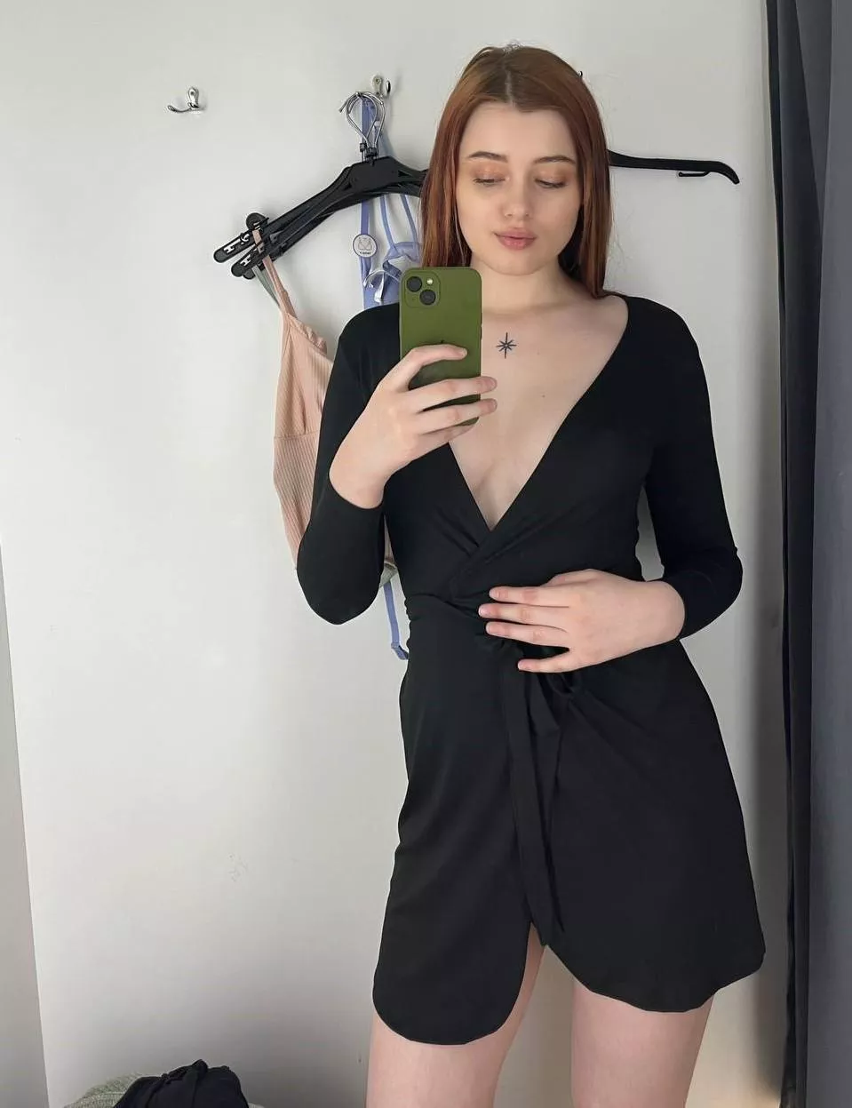 I came to buy a dress for a Valentine's Day party. posted by emotional_paradox
