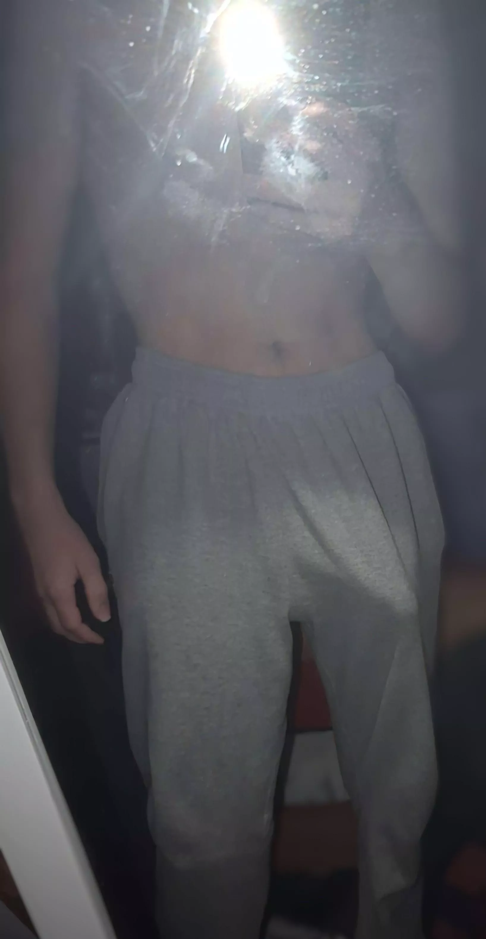 I love showing off in grey sweats posted by Direct_Fun69420