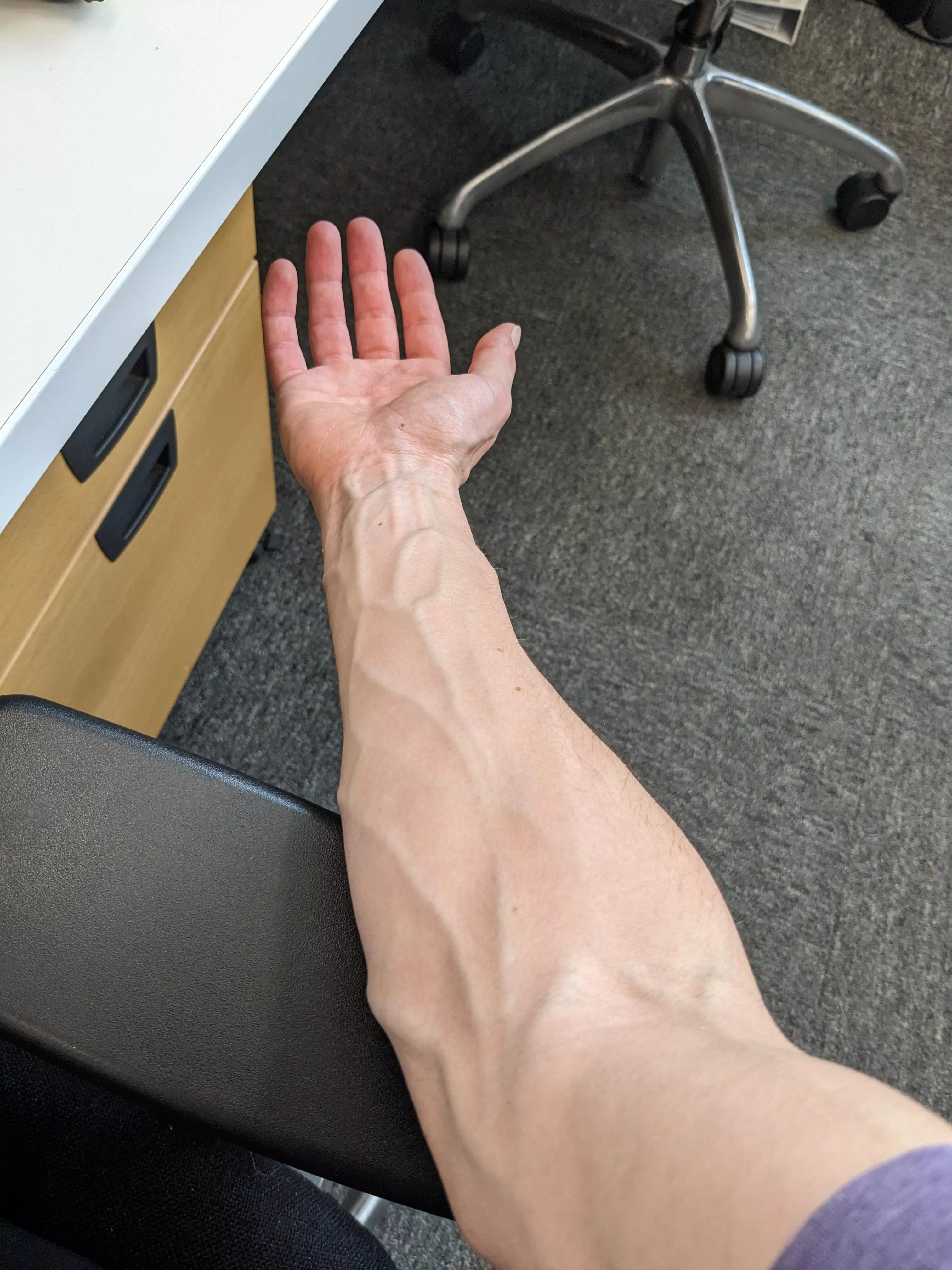 I'm always given a trainee when donating blood... posted by 123evolve