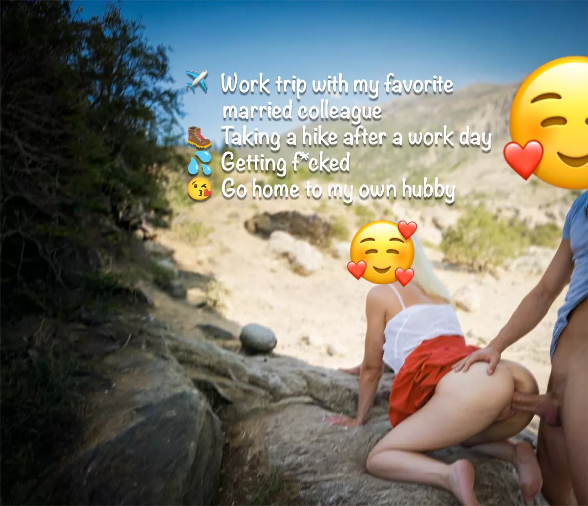 It's much more fun when we're both cheating on our spouses. posted by RogueRomancer