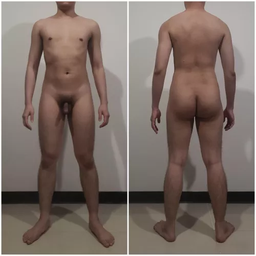 (M) Average nude by Phantomths