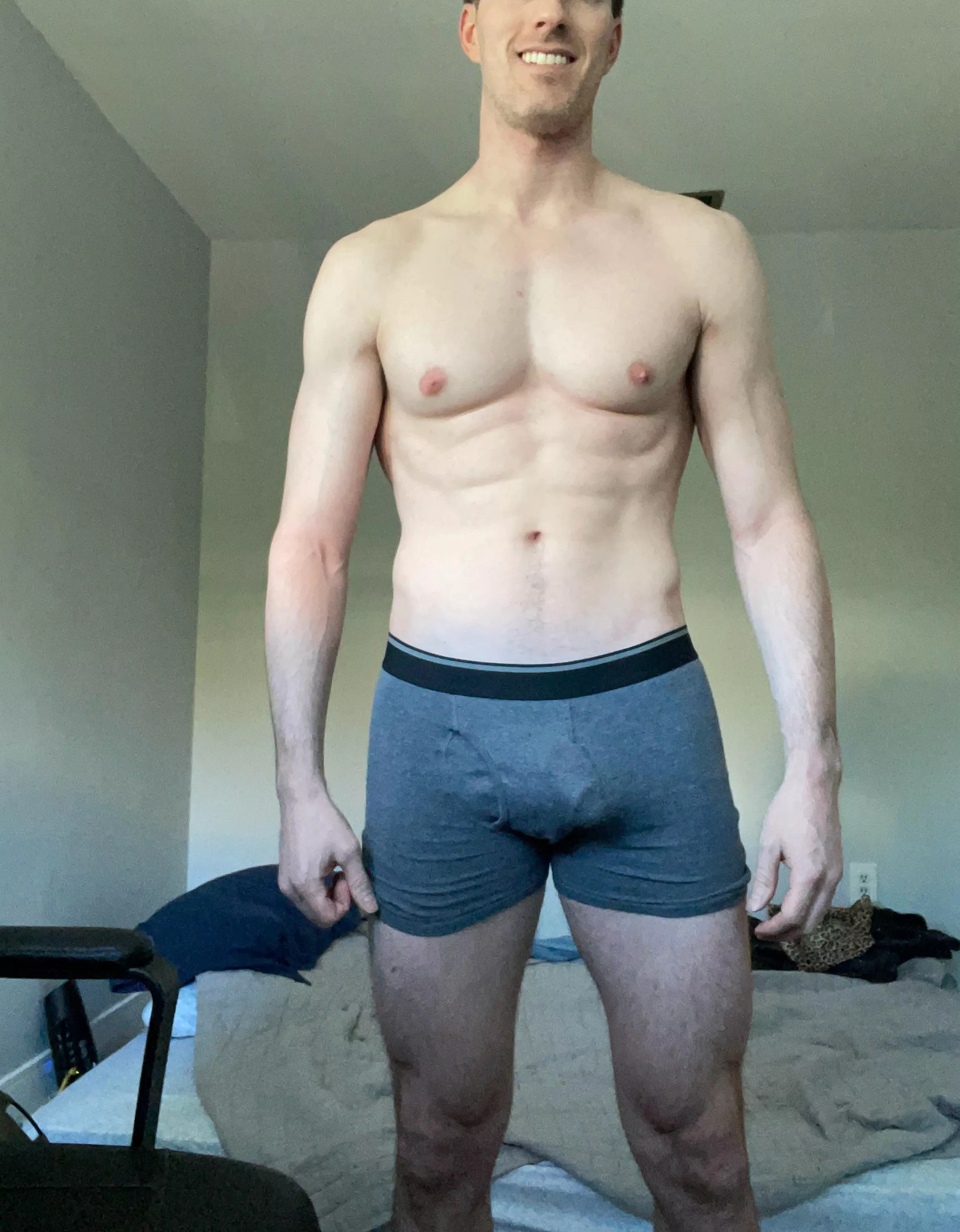 No morning wood here… yet posted by fitmister