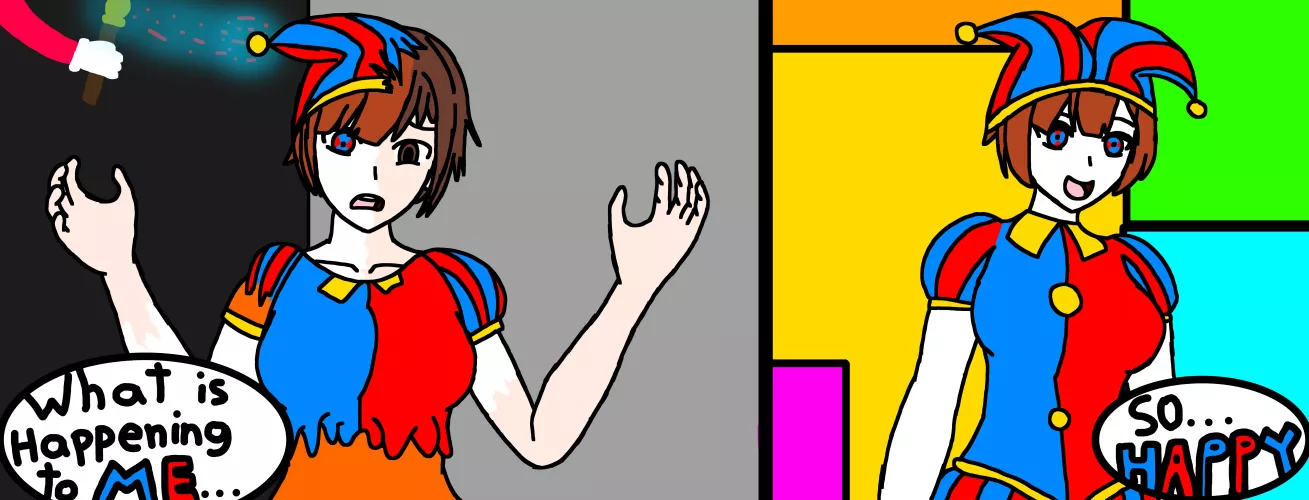 Pomni Origin Story (Pomni TF) by Annonynnonymous