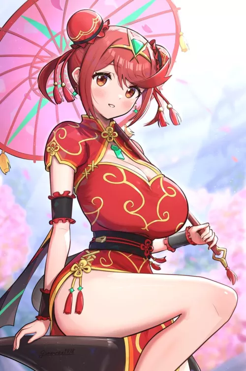 Pyra [Xenoblade] by A_MASSIVE_PERVERT