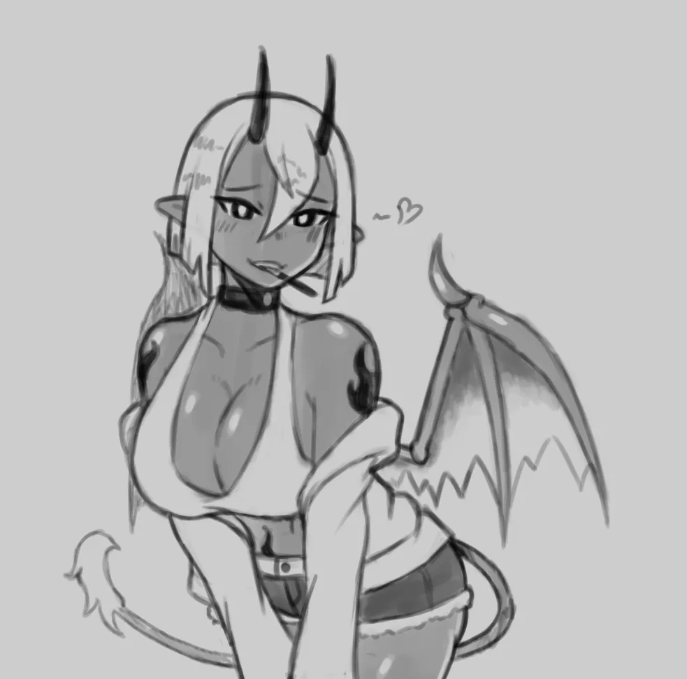 Pyrow with a pocky posted by Jaxx1992