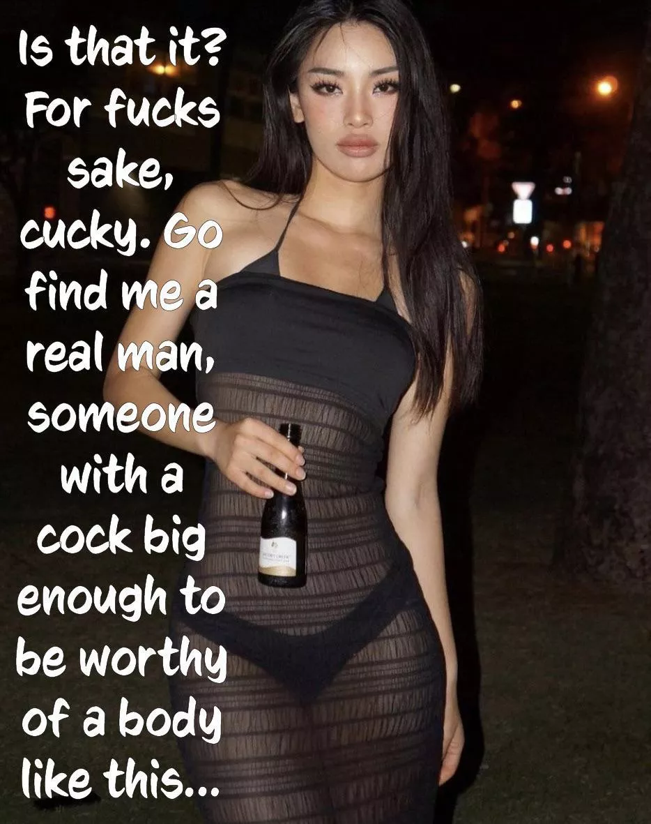 She does make a fair point. Are YOU really worthy? Be honest. posted by biffa_b_