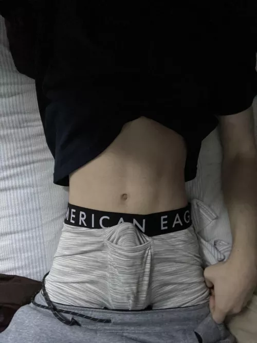 (18) First time posting, do I have a cute bulge? by Connorthereal