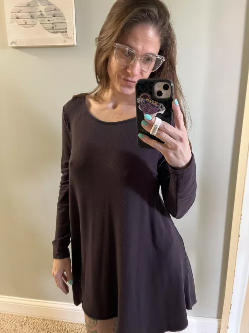 40f, didn’t notice till I took the selfie so I shared it here. by that_Libra