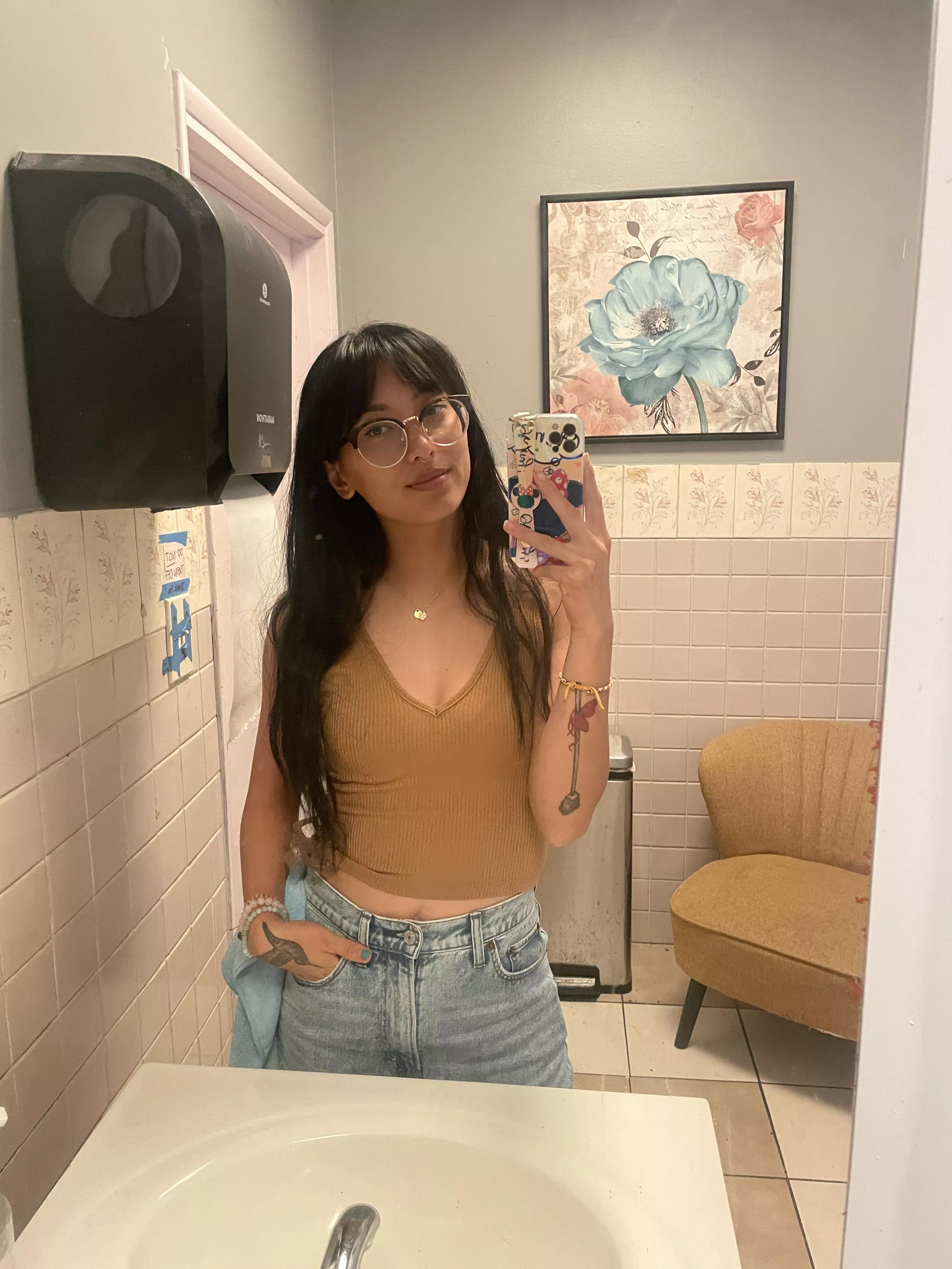 Asian baby girl in glasses posted by SpanksAndCakes