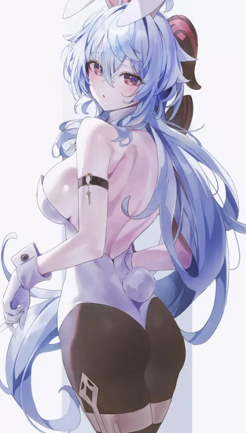 Bunny Ganyu [Genshin Impact] by CheetahSperm18