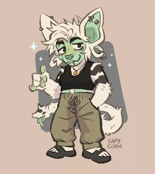 Character belongs to @_Amontis on Twitter 💚✨ by _capycorn