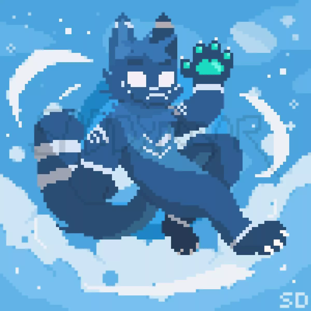 First commission of the year! posted by sad_dinosuar