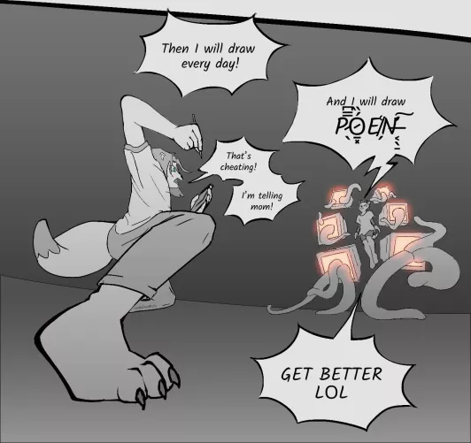 Guys does he look terrified enough? (by me) by seaofsearch