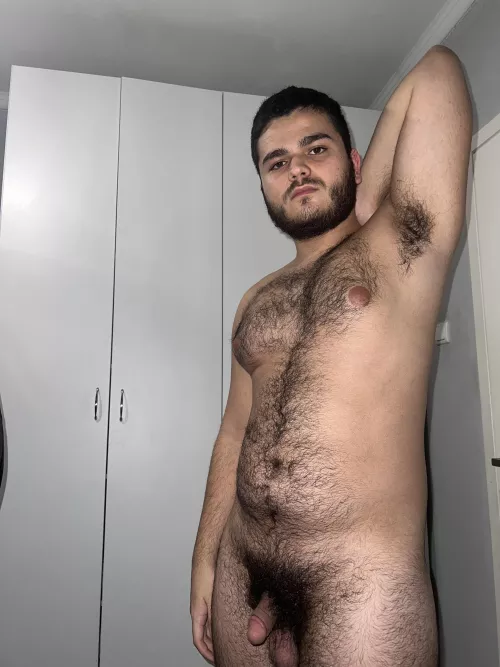 Hairy arab chest by Former_Judge6015
