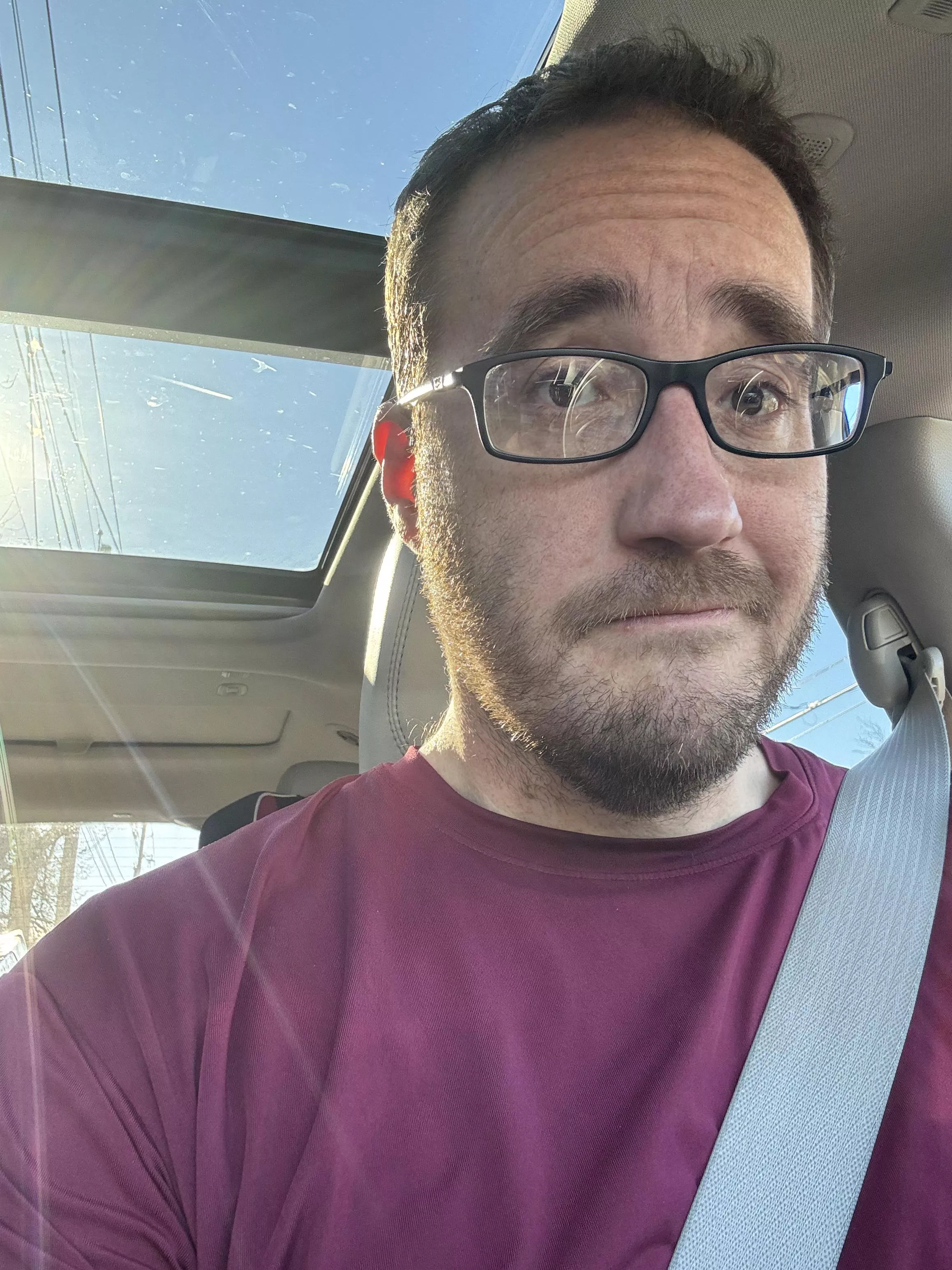 Headed to the gym to run on a sunny Friday. posted by runningthefataway