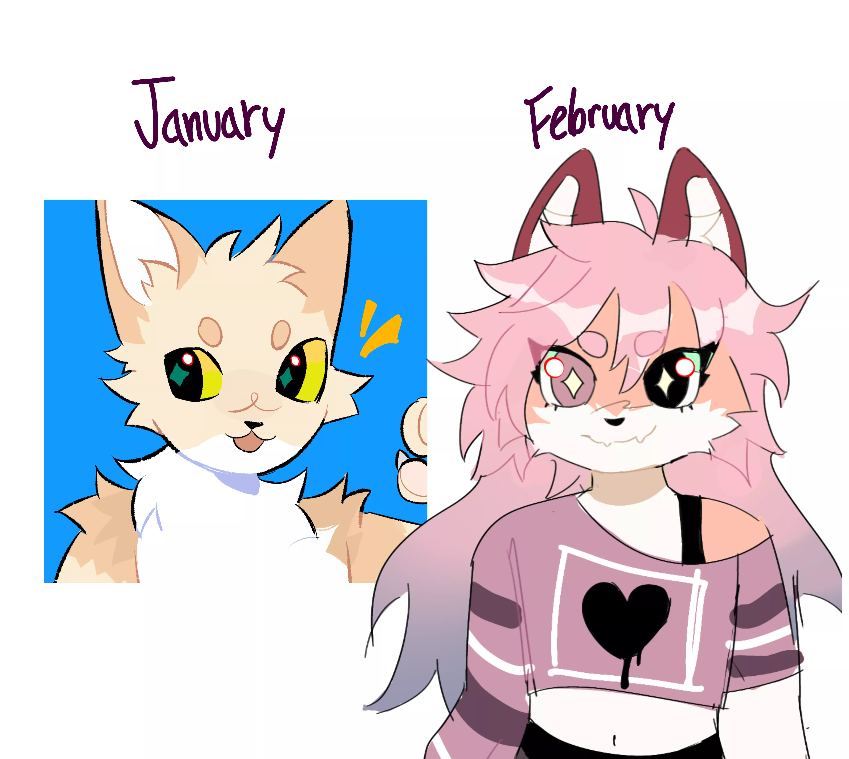 I'm glad I could have improved my style in a month :3 posted by Kim_orange