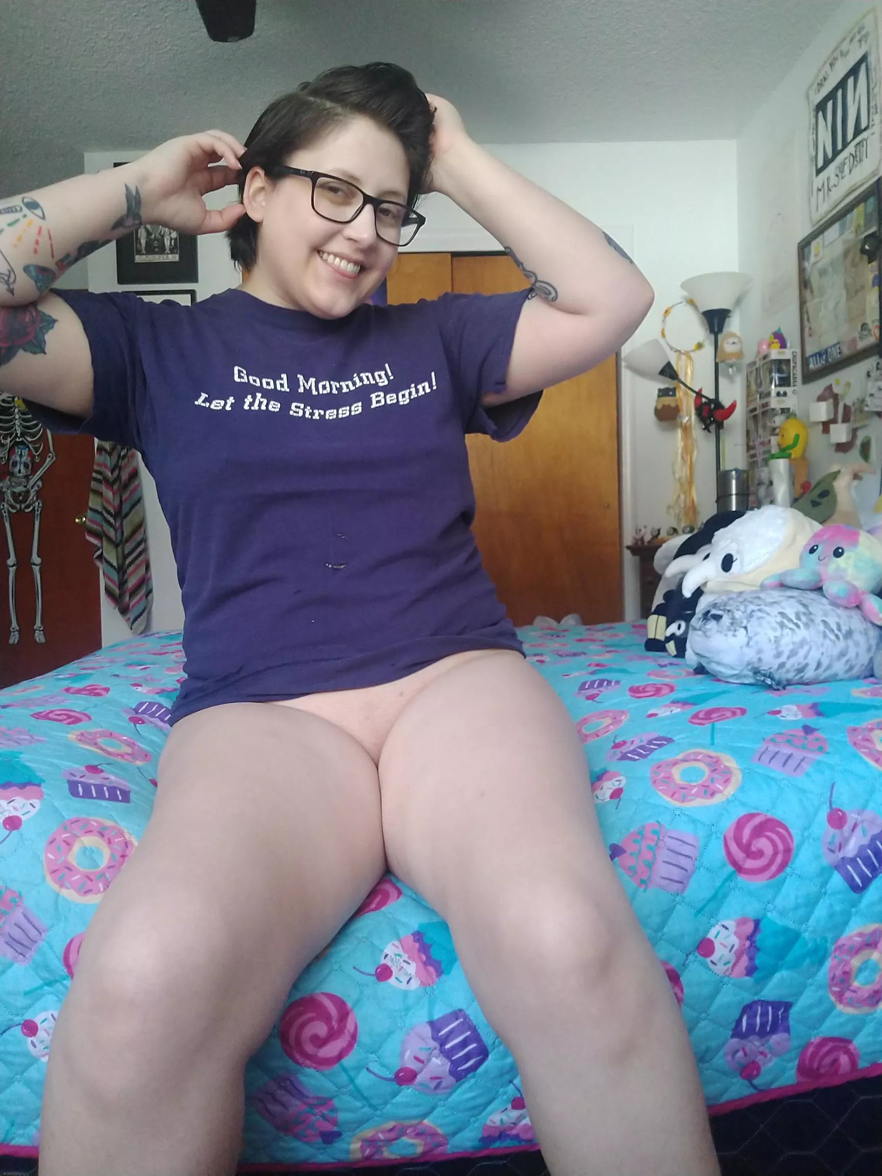 is it cool if I don't wear pants when we hang out? posted by ala_mode666