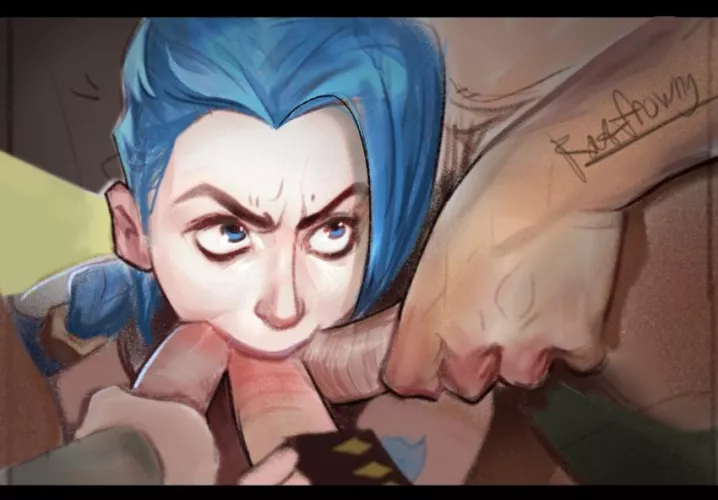 Jinx Takes On All Dick (MrFrownyRat) by Different_Essay7496