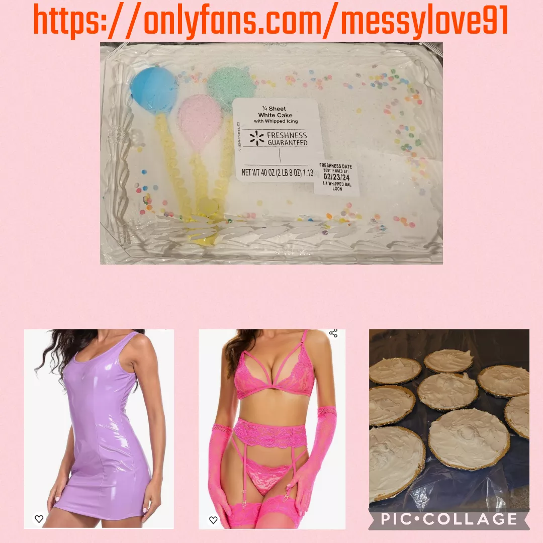 Look at the messy fun that I'm getting into tonight for my birthday!! 10 pies, bowls of cake batter, and a birthday cake!! Come check out what I have in store! 😘 posted by lowcountryWAM