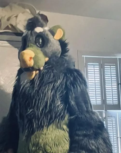 Meet Grunk! Named by my girlfriend~ 💚 posted by carefreelillie