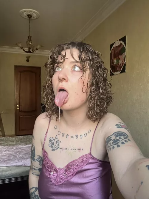 [OC] - I’m splashing the whole bed with my saliva by feetyourlick