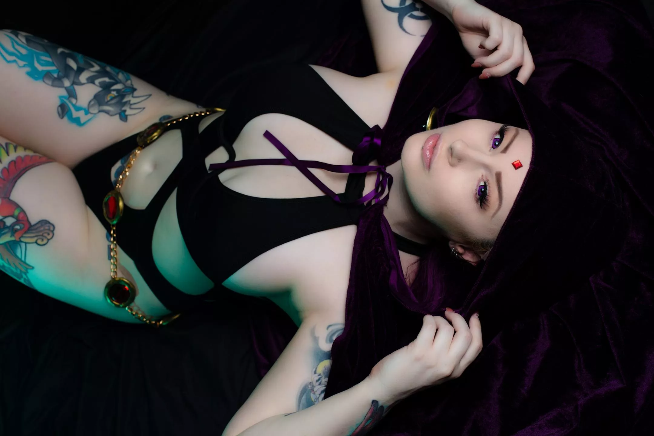 Raven [Teen Titans] (Jessica Luna Cosplay) posted by jessicalunacosplay