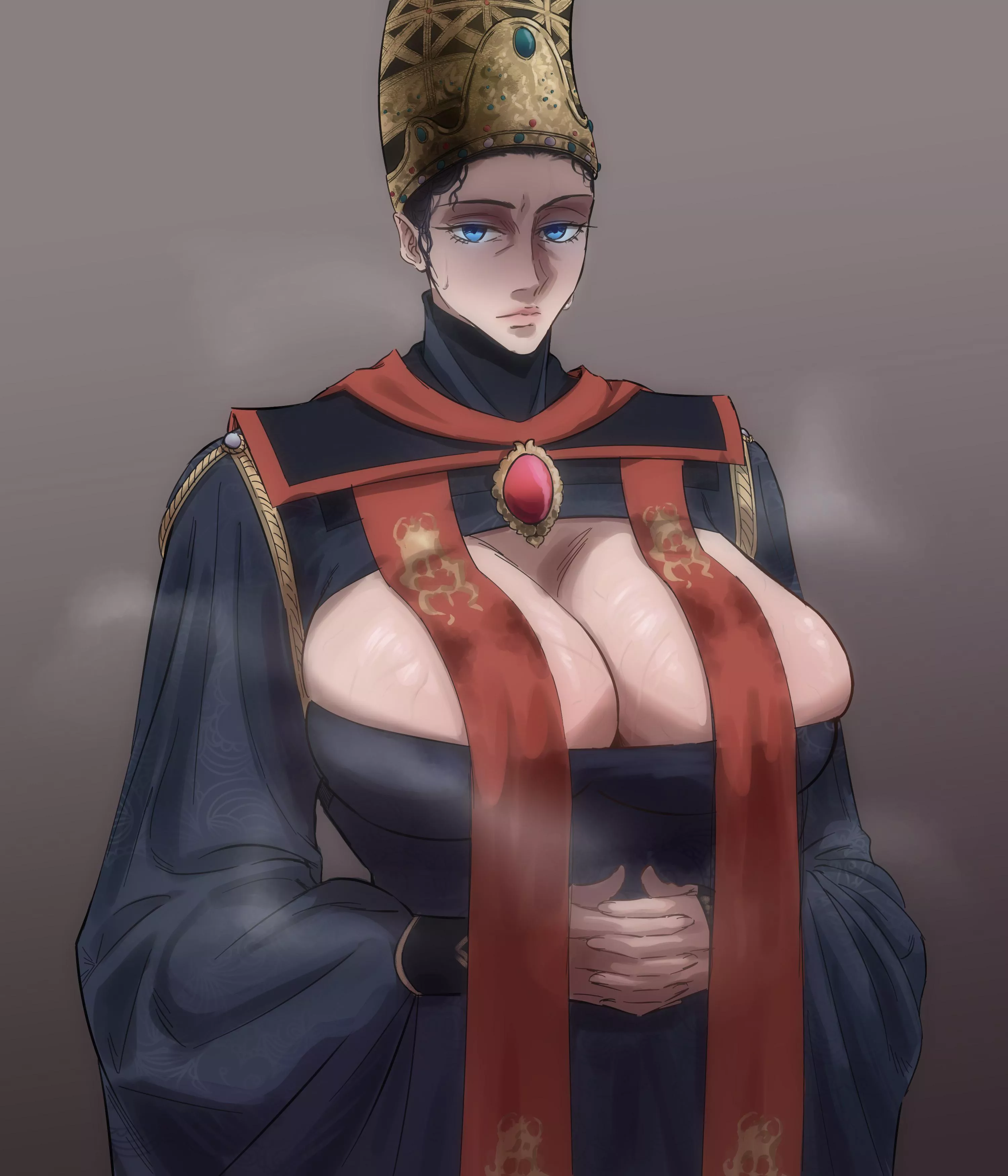 Rennala boob window (kumkwat_art) [Elden Ring] posted by b7arts