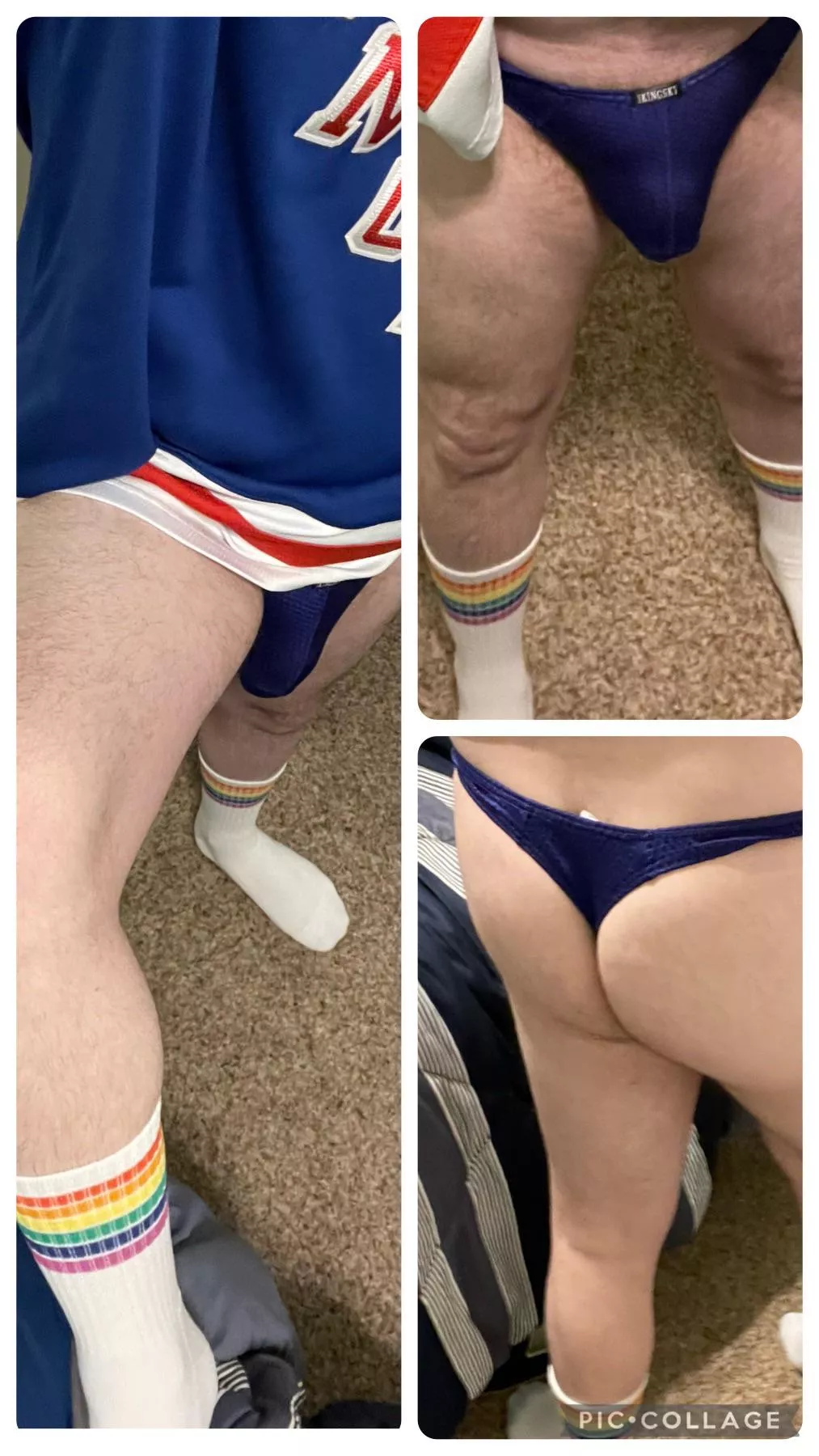 The outfit for the hockey game tonight… I hope it’s lucky!  posted by Buster912