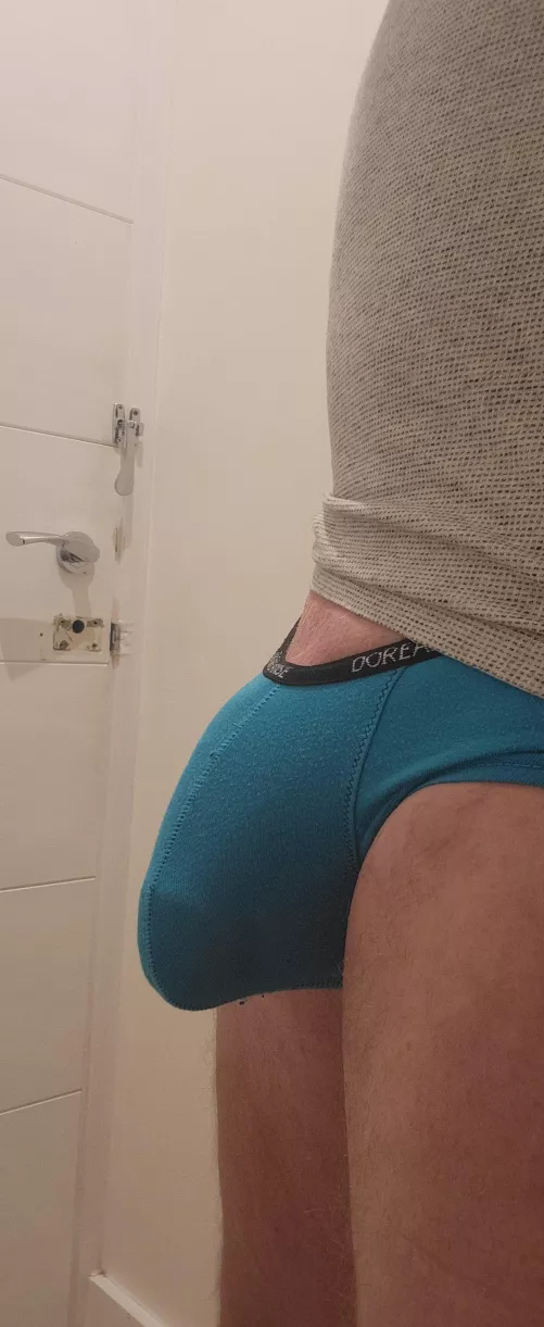 Tight blue briefs! 💙 by paoloparfait