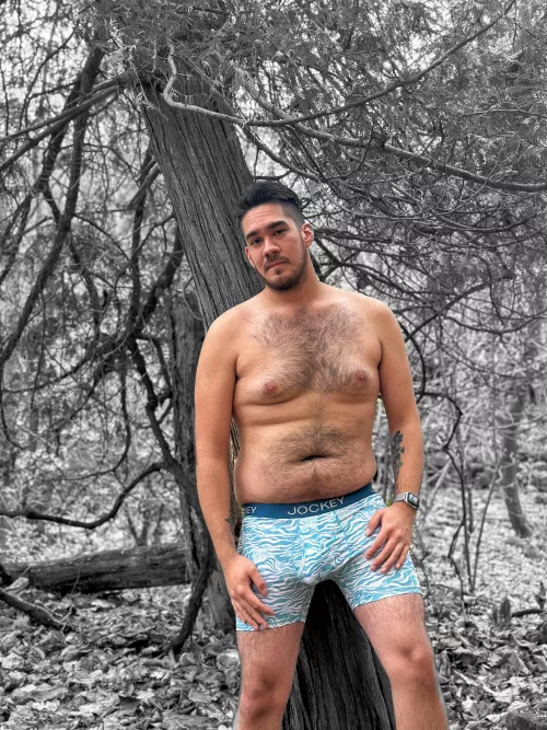 Went out on a hike 😈 cum with me next time? In WI. by rimmingaddick
