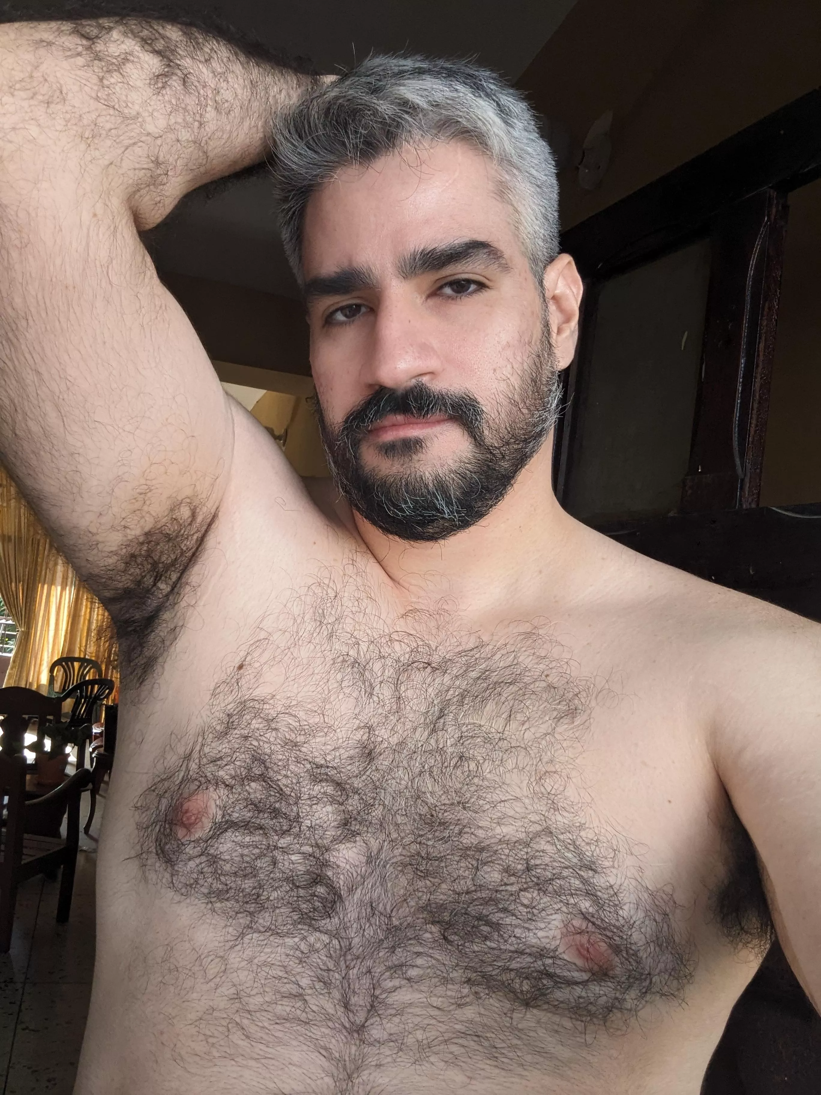 You can lick as much as you want, but it you bite my nips am going to slap you, boy. posted by ArabianBara