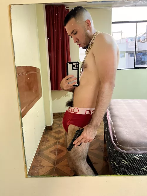 A REAL ALPHA GANGSTER HAVE HEAVY PUBES  by brucebrown530