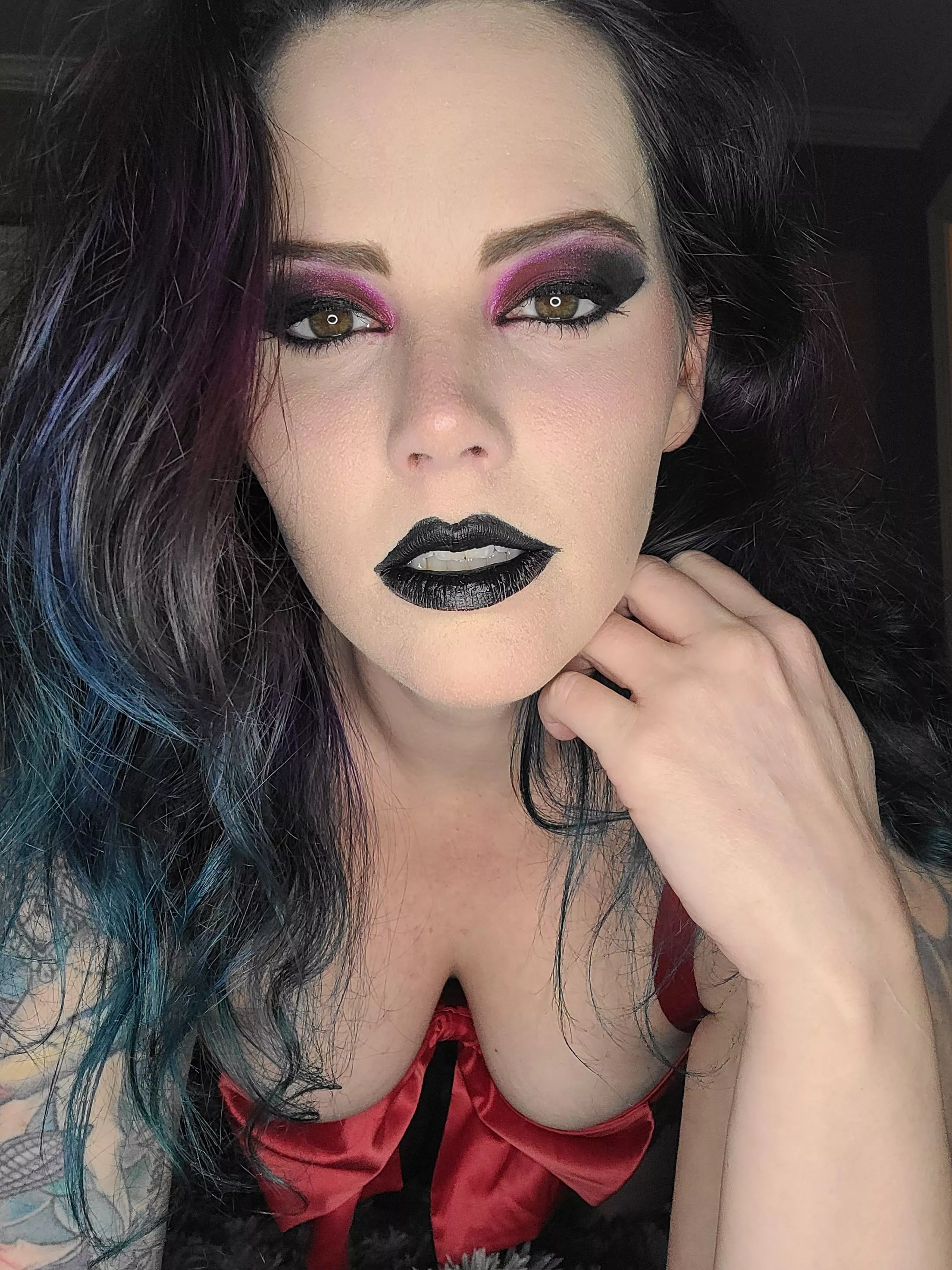 Black lips and boss  posted by gothbabe2024