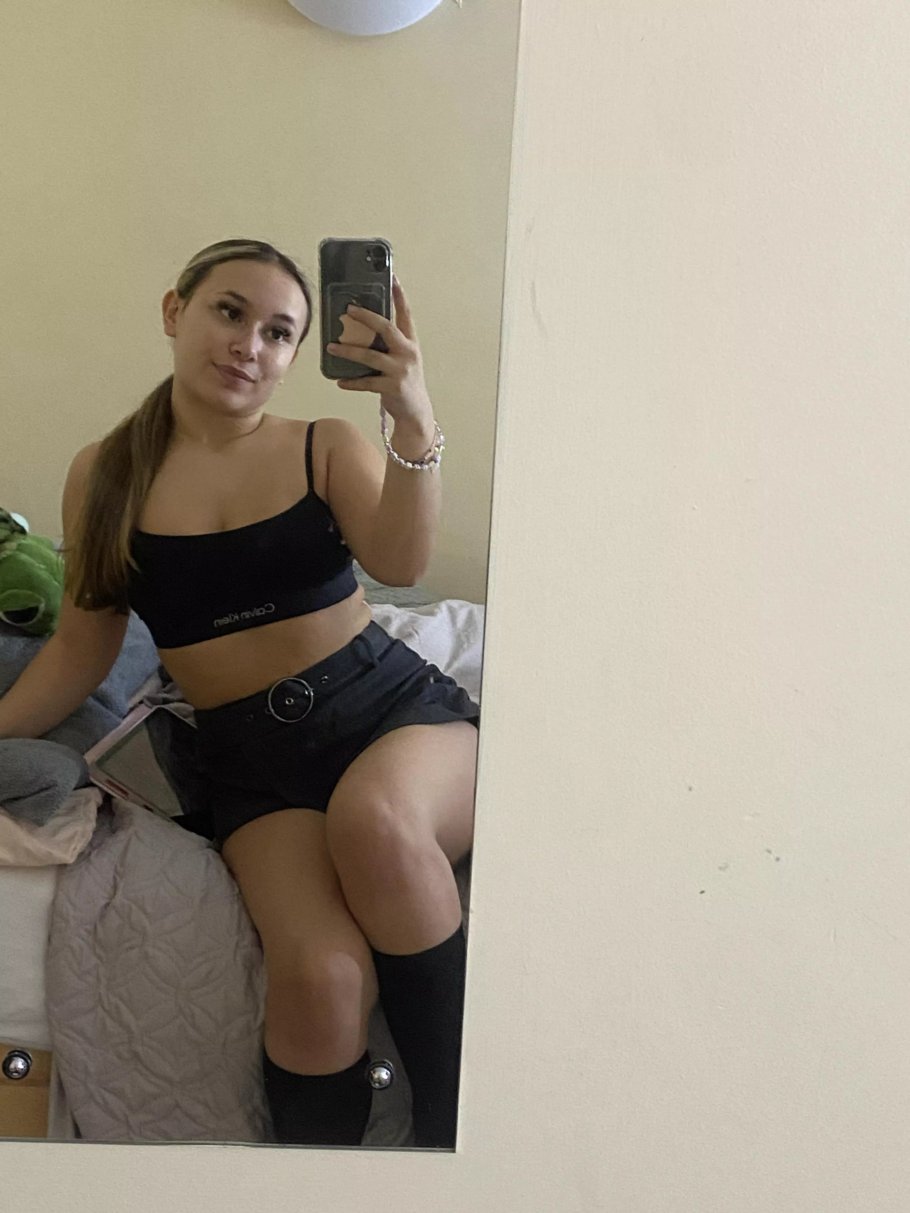 Do you think I'm sexy in this top? posted by Mia6155