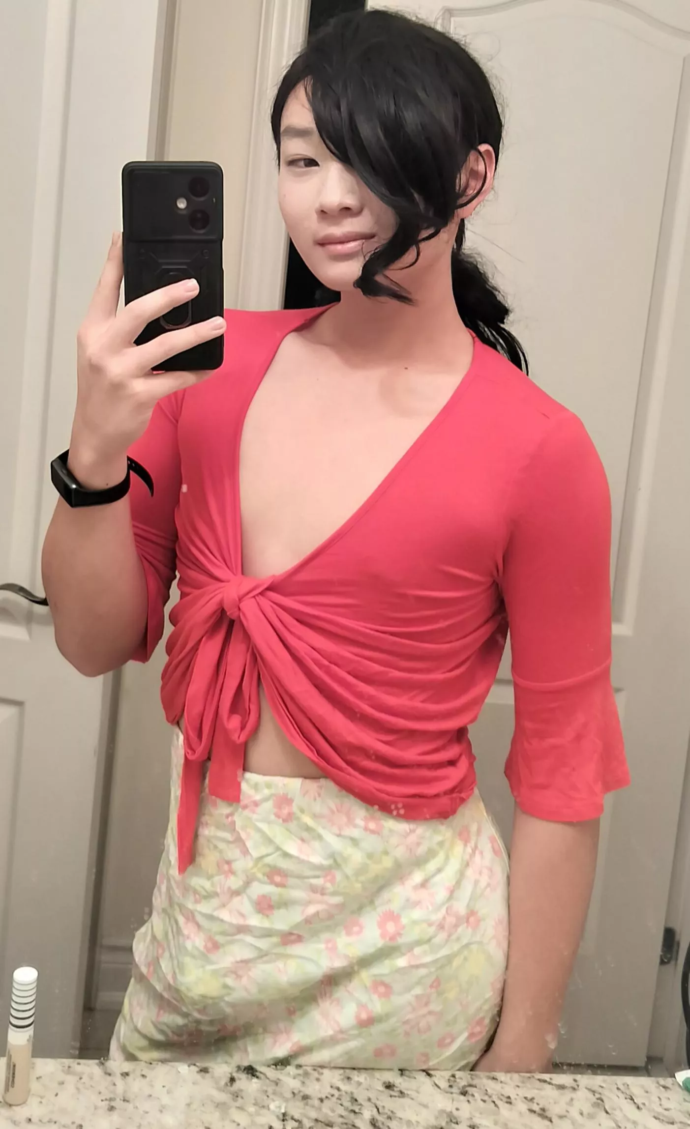 First time in full makeup :) posted by FemboySophie49